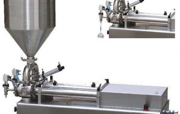 dvouhlavá pístová plnička pro viskózní kapalinu