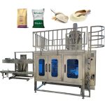 Automatická linka na vážení a paletizaci tkaných polyetylenových sáčků