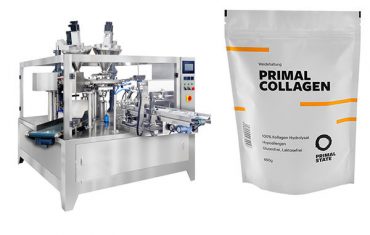 Automatický stroj na balení prášku pro doy bag se zipem