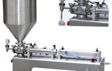 plnicí kapalina s jediným hlavním pístem