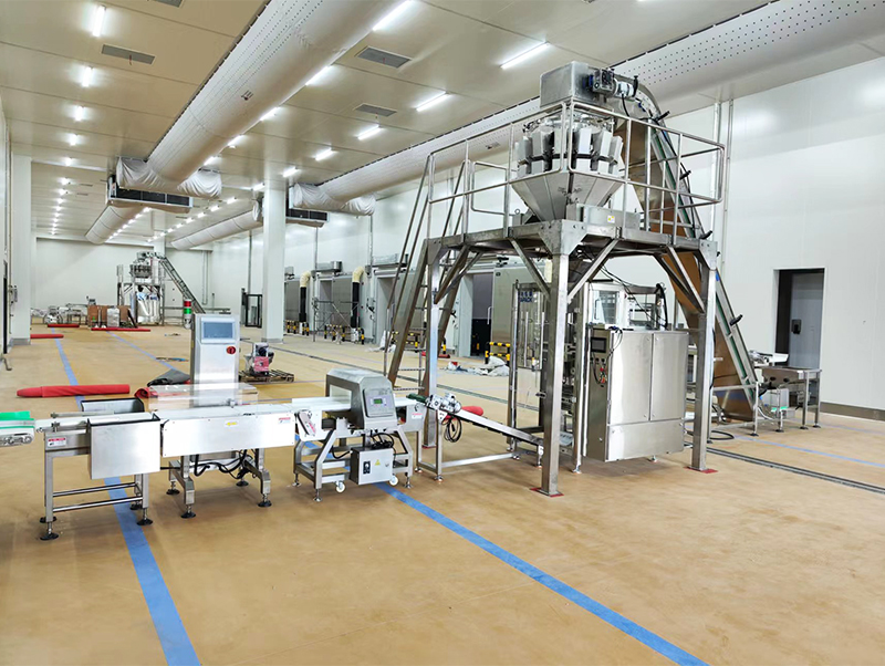 automatický balicí stroj forzen food