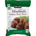 Automatická plnicí linka na balení mražených masových kuliček do kartonů