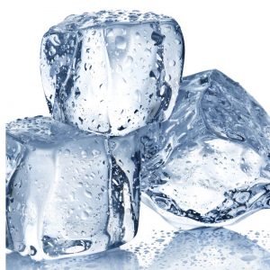 stroj na balení kostek ledu