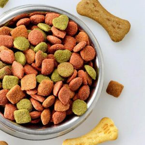 Automatická výrobní linka na balení krmiva pro domácí zvířata