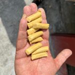 Dopravní váha s dvojitým korečkovým pásem